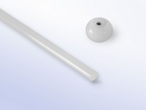 Moretti-Glasstab 308 - alabaster weiß