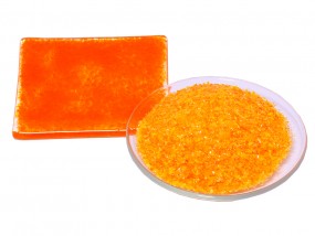 Bullseye Frit - 0125 orange