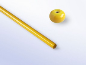 Lauscha-Glasstab SNO341 - gelb