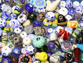 Perlenabend �Perle mit Innenspirale�